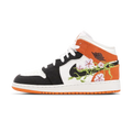 Air Jordan 1 Mid 'Basketball Blossom / Starfish Floral Embroidery'