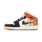 Air Jordan 1 Mid 'Basketball Blossom / Starfish Floral Embroidery'