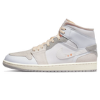 Air Jordan 1 Mid 'Craft Inside Out White Grey'