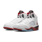 Air Jordan 5 'Fire Red Black Tongue' (2025)