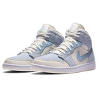 Air Jordan 1 Mid 'Mixed Textures Celestine Blue'