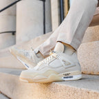 Air Jordan 4 x Off-White 'Sail'
