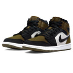 Air Jordan 1 Mid 'Olive Toe'