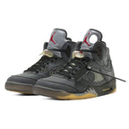Air Jordan 5 x Off-White 'Black Muslin'